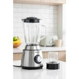Sokany 2’si 1 Arada Kristal Cam Hazneli Blender & Öğütücü Seti – SK-155 - Gri