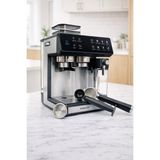 Sokany Dokunmatik Ekranlı Barista Kahve Makinesi SK-04032 - Siyah - Inox
