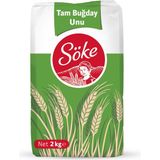 Söke Tam Buğday Unu 2 Kg (7'Li Paket)