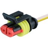 Soketsan TE/Amp Superseal Erkek Soket 2 Pin Kablolu