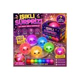 ŞOKİTO Işıklı Çin Mantısı Squishy Oyuncak | LED Işıklı Yumuşak Sık Bırak Anti Stres Duyusal Oyuncak | Viral Dumpling Squishy