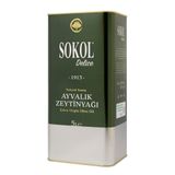 Sokol Delice Natürel Sızma Zeytinyağı - Soğuk Sıkım, Ayvalık Mahsülü, Düşük Asit (5 Litre)