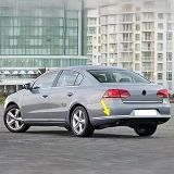 Sol Arka Tampon Köşe Çıtası Krom 3AE807459 VW Passat B7 Sedan ile uyumlu 2011-14