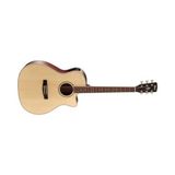 Solak Elektro Akustik Gitar, Kesik Kasa ile Müzik Keyfi - 3 Renk Sunburst