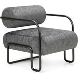 Solano Design Bona Füme Metal Berjer - Standart