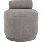 Solano Design Liso Gri Puf - Standart