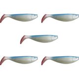 Solano Fishing Dolphin Rock Jx 51-12 38 Silikon Sahte Balık Yem, Balık Yemi 10,5 cm 5'li Paket