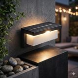 Solar 2 Kademe Hareket Sensörlü Cata Dış Mekan LED Aplik - 40W Güçlü 4300 Lümen 3200K Gün I