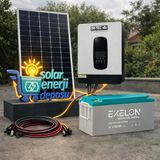Solar Enerji Deposu 3000W Güneş Enerjisi Paketi