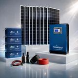 Solar Enerji Deposu 3Kw Solar Enerji Paketi – 395W Panel, 200Ah Jel Akü