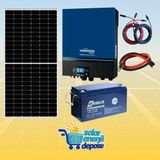 Solar Enerji Deposu 7200W Jel Akülü Güneş Enerjisi Paketi