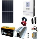 Solar Enerji Pazari Güneş Enerjili Eko Karavan Paketi(Monokristal Panelli+Lifepo4 Bataryalı)