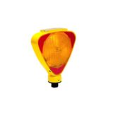 Solar Flaşörlü Ledli Lamba (Sarı)