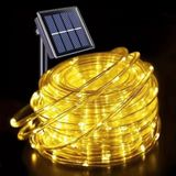 Solar Güneş Enerjili Bahçe Su Geçirmez Korumalı Tüp Led Aydınlatma 10Metre 100Led
