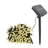 Solar Güneş Enerjili Dış Bahçe 8 Modlu 20Metre 200 Led Aydınlatma