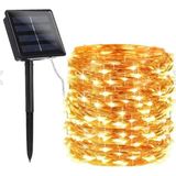 Solar Güneş Enerjili Dış Bahçe Aydınlatma Su Geçirmez Şerit LED 32METRE 300 LED