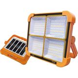 Solar Güneş Enerjili Kamp Lambası - IP66 Su Geçirmez Powerbank Özellikli Şarj Edilebilir Çok Fonksiyonlu Projektör, Sos Flaşörlü Çadır ve Avcı LED Işı - Standart - Çok Renkli