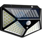 Solar LED Bahçe Lambası, 100 LED Hareket Sensörlü 13X9X5 Cm, 3 Modlu Güneş Enerjili Solar Lamb