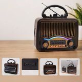 Solar Nostalji Müzik Kutusu - Şarjlı - Fm Radyo - Bluetooth Özellikli - Retro Tasarımlı