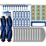 Solar Sanc Eufy G40 Hibrid / Hibrid+ Robot Vakum Süpürge Ana Yan Fırça Kapağı Mop Bez Paçavraları Hepa Filtre Tuz Torbaları Parçalar (Yurt Dışından)