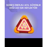 Solar Şarjlı Üçgen Led Park Ve İkaz Lambası FRTKGT25DYMUCZZZREFLEKTÖR