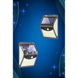 Solar Sensörlü Duvar Lambası Bahçe Lamba 20 Led Işık Mir12225391