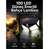 Solar Sensörlü Duvar Lambası | Bahçe Lambası, Parlak Beyaz Işık, Suya Dayanıklı