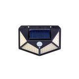 Solar Sensörlü Led Aplik 100led Sm8026