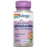 Solaray Ashwagandha 470 mg 60 Vegetarian Capsules