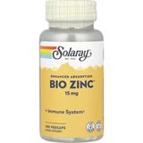 Solaray Bio Zinc 15 Mg Zinc Citrate Zinc Picolinate Minerals Complex For Healthy Immune System 100 Vegcaps - Aromasız