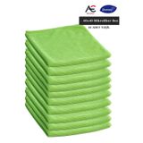 Solare Microjet Mikrofiber Temizlik Bezi 40x40cm 10 Adet Yeşil Bez