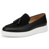 Solaress 02 Erkek Deri Loafer - Püsküllü Klasik Ayakkabı