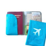 Solaress Pasaport Kılıfı Seyahat Cüzdanı, Kartlar ve Daha Fazlası İçin Pratik Çözüm (MAVİ)