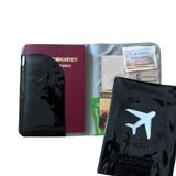 Solaress Pasaport Kılıfı Seyahat Cüzdanı, Kartlar ve Daha Fazlası İçin Pratik Çözüm (SİYAH)