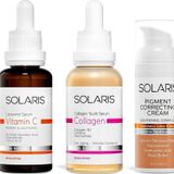 Solaris C Vitamin Cilt Serumu Ve Yaşlanma Karşıtı Kolajen Cilt Serumu Ve Aydınlatıcı Leke Kremi