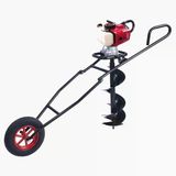 Solax AG52D 20 cm 1.9 HP Arabalı Toprak Burgu Makinesi