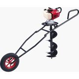 Solax AG52D Arabalı Toprak Burgu Makinesi