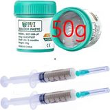 Solder BST-509 Krem Lehim Best 50G Sıvı Lehim ve Flux Lehim Toplama Seti 2in1 XX13