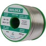 Soldex 1,20 mm 500 gr Sn99,3 Cu 0,7 Kurşunsuz Lehim Teli