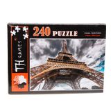 Sole 240 Parça Kutulu Puzzle - En Gözde Şehirler! Eyfel Kulesi