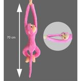 Sole 70 cm Pembe Maymun Elleri Yapışabilen Uyku ve Oyun Arkadaşı