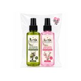SOLE DATÇA Zeytin Çiçeği & Badem Çiçeği Kolonyası 2’li Hediye Seti – 2x100 ml