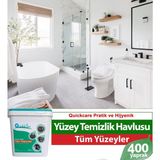 Sole Dezenfektanlı Yüzey Temizlik Havlusu 400 Yaprak- Limon Kokulu