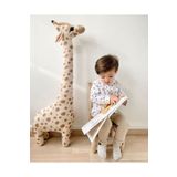 Sole Giraffe Zürafa Dekoratif Yastık Uyku Ve Oyun Arkadaşı Peluş Hayvanlar 1 Metre 100 Cm X 34 Cm Bej