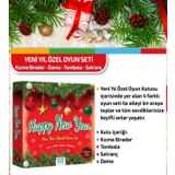 Sole Yılbaşı Akşamı Özel Oyun Seti: Tombala, Kızma Birader, Dama ve Satranç... 4'lü Özel SET
