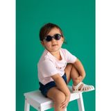 Soleda Denim Blue Bebek Güneş Gözlüğü 0-12 Ay Erkek Çocuk için Polarize ve UV Koruma Özellikli