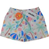 Soleda Hızlı Kuruyan Erkek Bebek Çocuk Deniz Şortu Beach Fun - Çok Renkli - 4 - 6 Yaş
