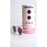 SOLEDA Unicorn 6-12 Yaş Kız Çocuk Güneş Gözlüğü Polarize Cam ve Hafif Tasarım Özellikli - Pembe - Lila