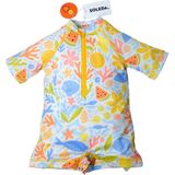 Soleda Uv Korumalı Upf 50+ Bebek Çocuk Tulum Mayo Underwater Salad - Çok Renkli - 2 - 3 Yaş