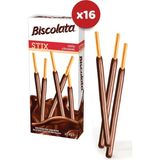 Şölen Biscolata Stix Sütlü Çikolatalı 16 Adet 27,5 gr Çikolata Kaplı Çubuk Bisküvi